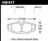 Disc Brake Pad HPS Performance Street w/0.659 Thickness - image 2