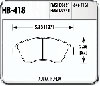 HPS PADS CIVIC FRONT - image 1