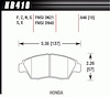 Disc Brake Pad HP Plus w/0.646 Thickness