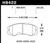 Disc Brake Pad HPS Performance Street w/0.610 Thickness - image 2