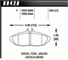 Disc Brake Pad HPS Performance Street w/0.650 Thickness - image 1