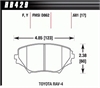 Disc Brake Pad HPS Performance Street w/0.681 Thickness - image 1