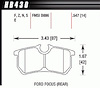 HT-10 PADS Ford Focus Rear - image 1