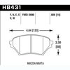 Disc Brake Pad DTC-30 w/0.606 Thickness - image 2