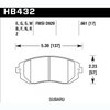 Disc Brake Pad HT-10 w/0.661 Thickness - image 2