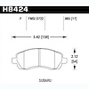 Performance Ceramic Brake Pads for Subaru, Impreza, Baja, Forester, Legacy, Outback - image 1