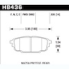 Disc Brake Pad Performance Ceramic w/0.535 Thickness - image 1