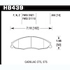 Disc Brake Pad Performance Ceramic w/0.555 Thickness - image 1