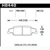 HPS Performance Brake Pads 2003-08 Cadillac CTS - image 2