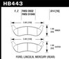 Disc Brake Pad HPS Performance Street w/0.614 Thickness - image 3