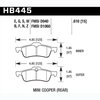 HT-10 PADS Mini Cooper Rear - image 2