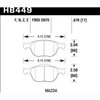 Performance Brake FOCUS SVT BRAKE PADS F - image 2