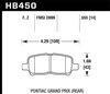 Disc Brake Pad Performance Ceramic w/0.555 Thickness - image 3