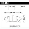 Disc Brake Pad HPS Performance Street w/0.668 Thickness - image 2