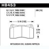 DTC-60 Disk Brake Pads Mitsubishi, for Subaru, Cadillac, Lancer, Impreza, CTS - image 2