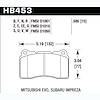 Performance Ceramic Brake Pads 2008-11 Mitsubishi Evolution - image 1