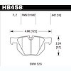 Disc Brake Pad Performance Ceramic w/0.642 Thickness