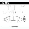 Disc Brake Pad HPS Performance Street w/0.580 Thickness - image 2