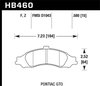 Disc Brake Pad Performance Ceramic w/0.580 Thickness - image 3