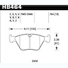 Disc Brake Pad Performance Ceramic w/0.764 Thickness - image 1