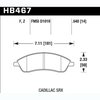 Disc Brake Pad HPS Performance Street w/0.540 Thickness - image 2