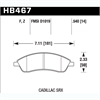 Ceramic Brake Pads 2004-09 Cadillac STS, CTS, SRX - image 1