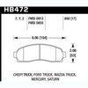 Disc Brake Pad LTS w/0.650 Thickness - image 2