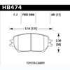 Disc Brake Pad HPS Performance Street w/0.681 Thickness - image 2
