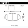Disc Brake Pad Performance Ceramic w/0.681 Thickness - image 1