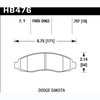 Disc Brake Pad LTS w/0.707 Thickness - image 2