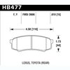Disc Brake Pad LTS w/0.610 Thickness - image 2