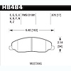 Ceramic Brake Pads 2005-06 Ford Mustang GT - image 1