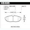 Ceramic Brake Pads 2005-06 Ford Mustang GT - image 1