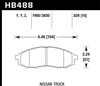 Disc Brake Pad Performance Ceramic w/0.629 Thickness - image 2