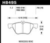 Disc Brake Pad HPS Performance Street w/0.756 Thickness - image 3