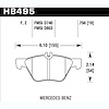 Disc Brake Pad Performance Ceramic w/0.756 Thickness - image 1