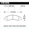 HPS Performance Brake Pads 2003-06 Chevy Tahoe/Avalanche & Cadillac Escalade - image 2