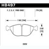Disc Brake Pad DTC-70 w/0.776 Thickness - image 2
