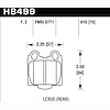 Disc Brake Pad Performance Ceramic w/0.610 Thickness - image 1