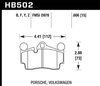 Disc Brake Pad HPS Performance Street w/0.606 Thickness - image 4