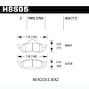 Disc Brake Pad Performance Ceramic w/0.654 Thickness - image 1