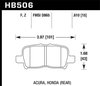 Disc Brake Pad HPS Performance Street w/0.610 Thickness - image 4