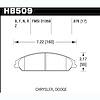 Disc Brake Pad Performance Ceramic w/0.678 Thickness - image 1