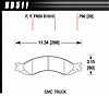 Disc Brake Pad HPS Performance Street w/0.790 Thickness - image 1