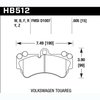 Disc Brake Pad DTC-30 w/0.605 Thickness - image 2