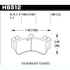 Disc Brake Pad Performance Ceramic w/0.605 Thickness - image 1