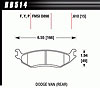 Disc Brake Pad SuperDuty w/0.610 Thickness - image 1