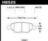 Disc Brake Pad HP Plus w/0.540 Thickness - image 4