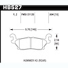 Ceramic Brake Pads 2006-08 Hummer H3 - image 1