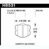 Disc Brake Pad DTC-70 w/0.570 Thickness - image 2